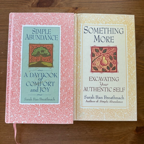 Simple Abundance and Something More Books - Picture 1 of 6